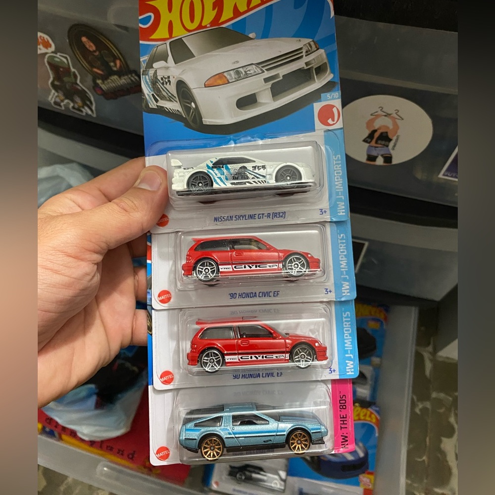 Lot of Hot Wheels